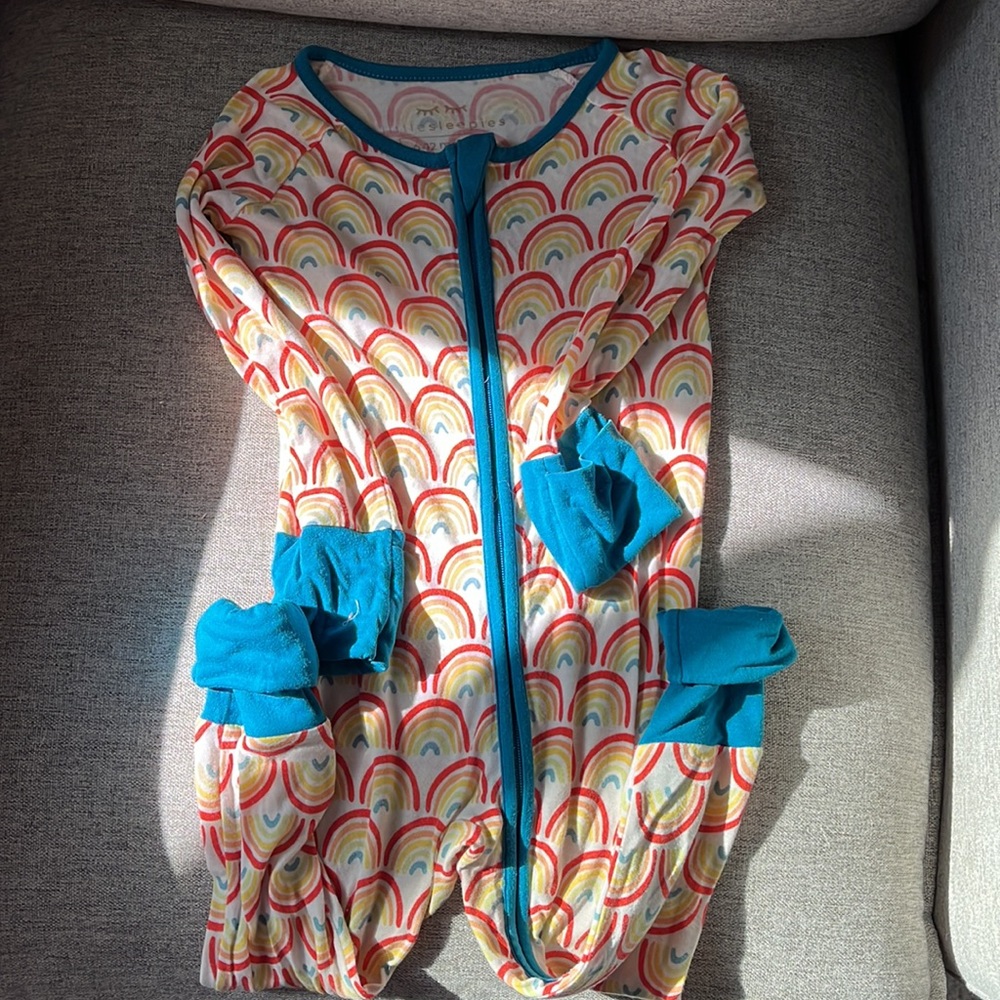 Little Sleepies Two Way Zip Footie 6 to 12 Months